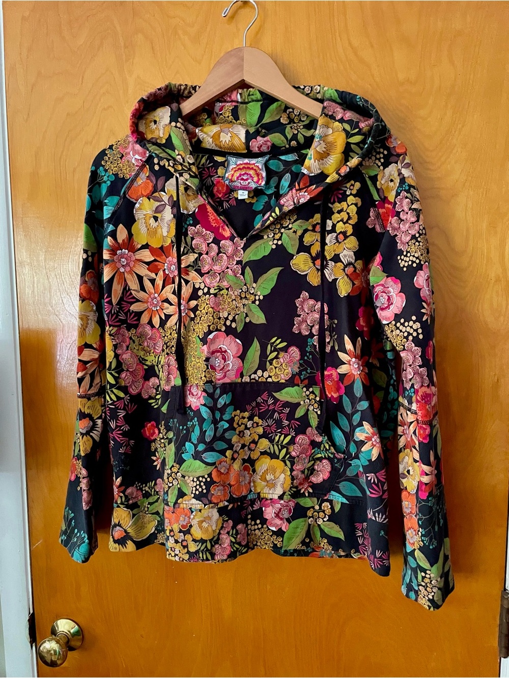 Johnny Was Camilla Floral Pullover Hoodie